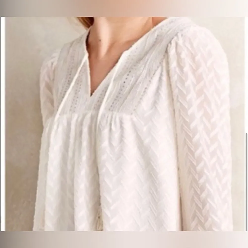 One September Attylie Textured Tassel Tunic